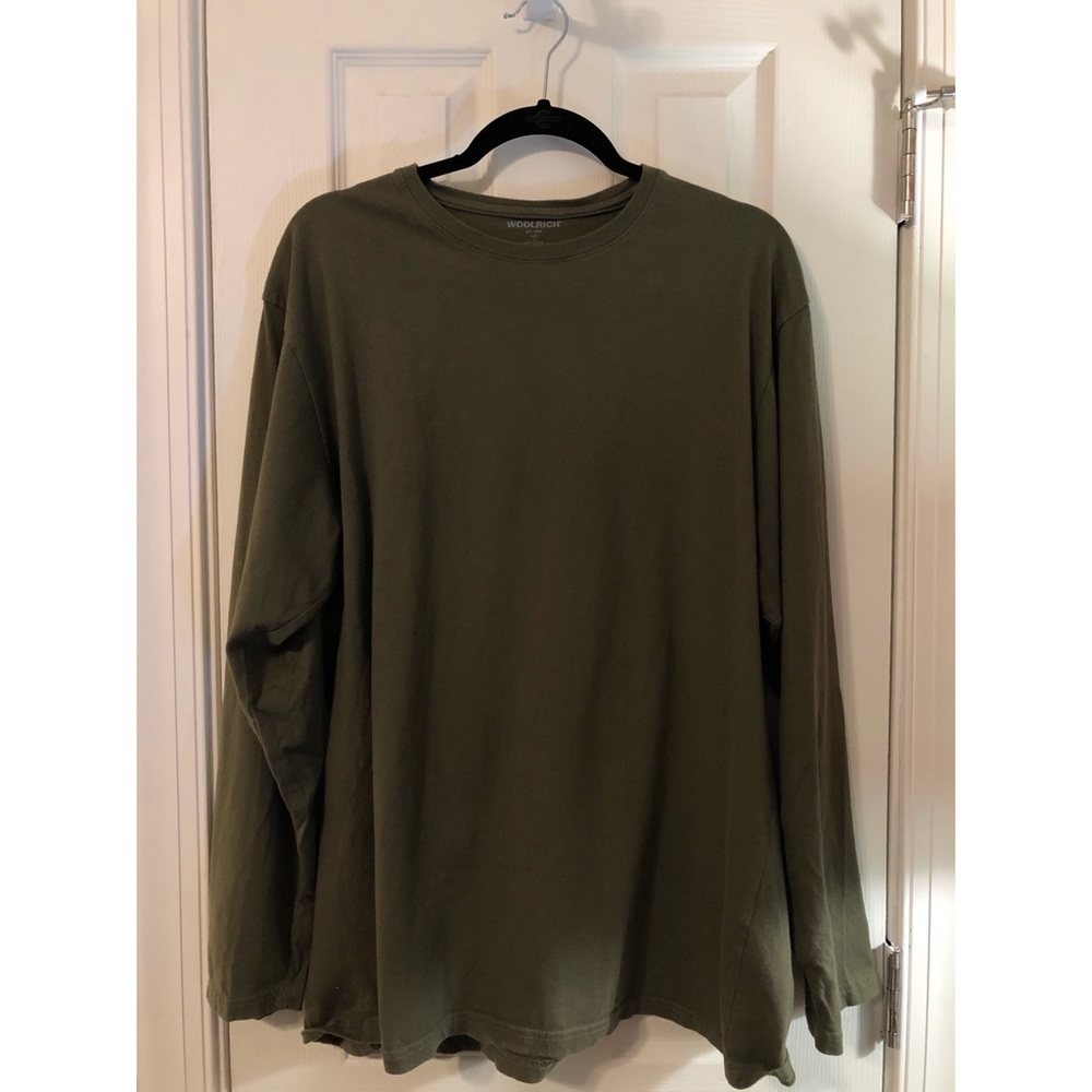 Woolrich Men’s Olive Long sleeve top